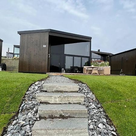 Attraktiv & Smart Funkishytte Pa Nes Strandhager. Årnes Exterior foto