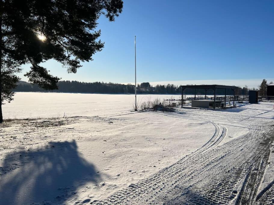 Attraktiv & Smart Funkishytte Pa Nes Strandhager. Årnes Exterior foto